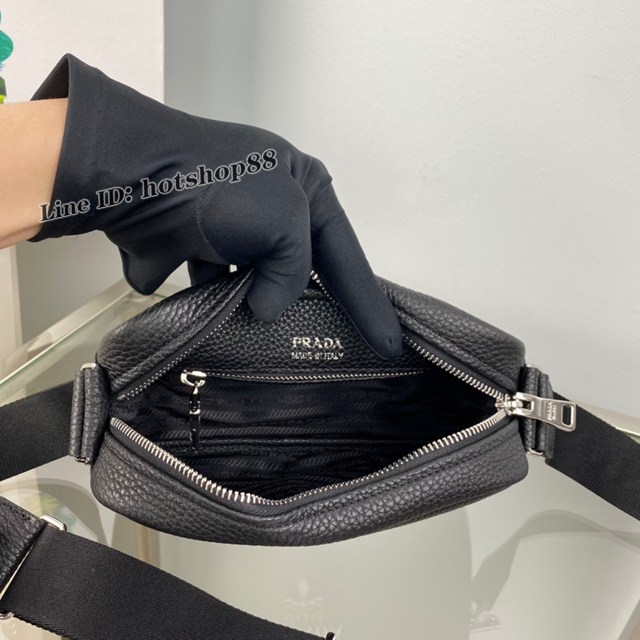 Prada專櫃新款相機斜跨包 1BH182 普拉達男女款斜背包 csp1568